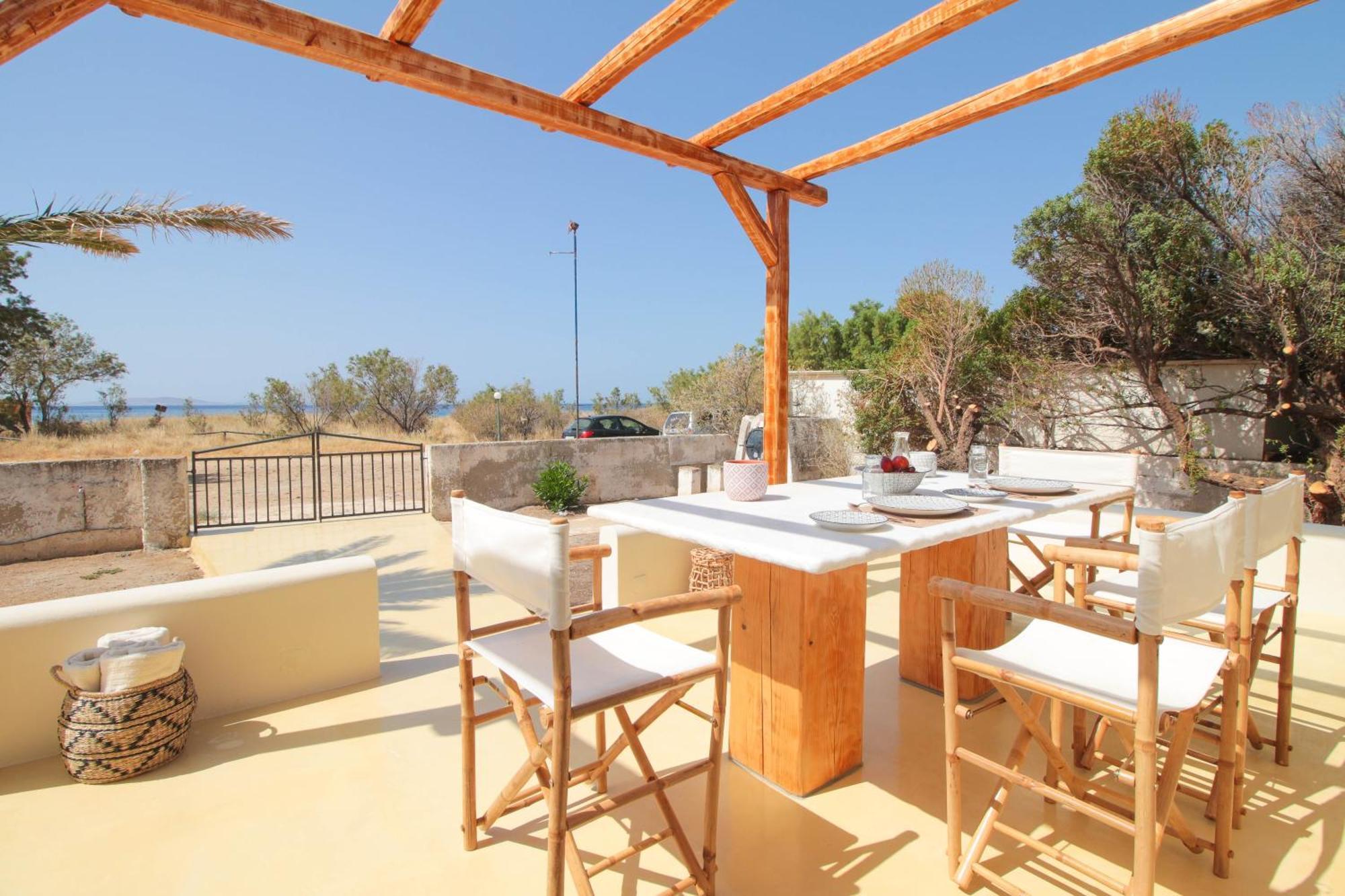 4Twaves Beach House - Beachfront In Agios Ioannis Agios Ioannis  Esterno foto